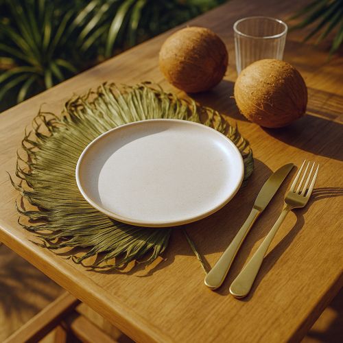 Artikel Palmwedel Deko für exotische Arrangements und Tischdekoration