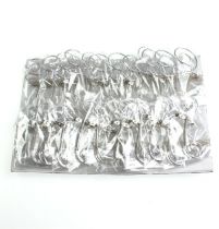 Artikel Hochzeitsanstecker mit Perlen, Silber 8cm 24St