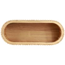Artikel Mini-Hochbeet Jardiniere Pflanzkübel Holz oval 50×20cm H40cm