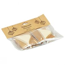 Artikel Wabenbälle Wabenkugeln Zwiebel Cremeweiß Gold Ø8cm 4 St