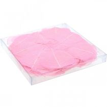 Artikel Skelettblätter Rosa Deko Weidenblätter 5-9cm, 200 Stück - Ideal für Grußkarten & DIY