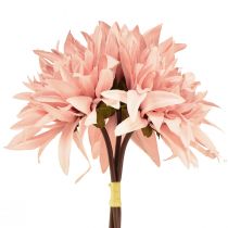 Artikel Dekoblumen Dahlie Künstlich Rosa Blüte Ø15cm L28cm 3 St