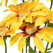Artikel Künstliche Sonnenblumen Deko Blumen Gelb 79cm 3St