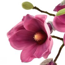 Artikel Kunstblume Magnolienzweig, Magnolie Pink Rosa 92cm