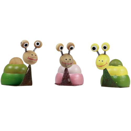 Artikel Tischdeko Frühling Deko Schnecke Frühlingsdeko 8cm 3 St