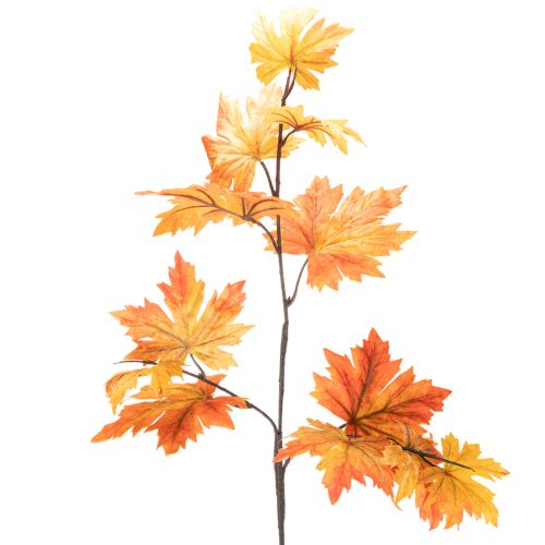 Artikel Künstlicher Ahornzweig 100 cm in Herbstfarben für Innenräume