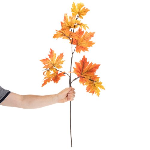 Artikel Künstlicher Ahornzweig 100 cm in Herbstfarben für Innenräume