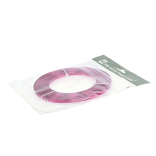 Artikel Aluminium Flachdraht Pink 5mm 10m