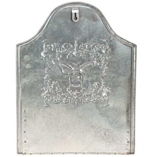 Artikel Blumenkasten zum Hängen Metall Biene Creme Farbig L29cm