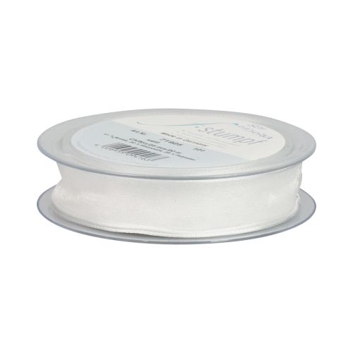 Artikel Chiffonband Organzaband Dekoband Organza Weiß 15mm 20m