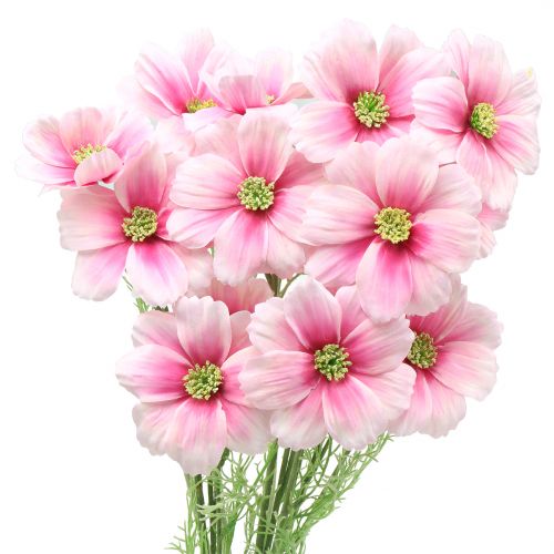 Cosmea künstlich Pink 77cm 3St