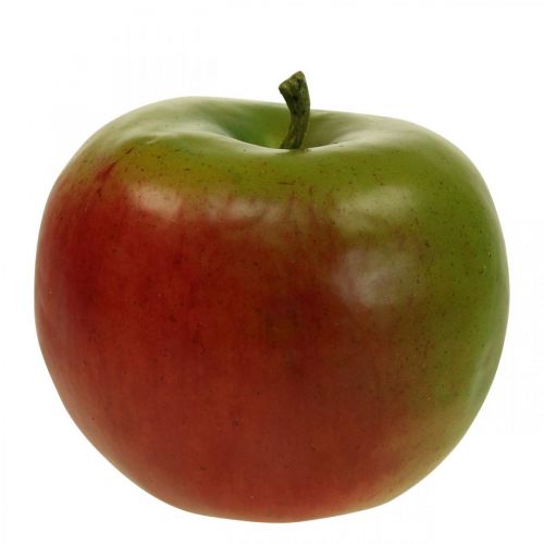 Artikel Deko Apfel Rot Grün, Deko Obst, Lebensmittelattrappe Ø8cm