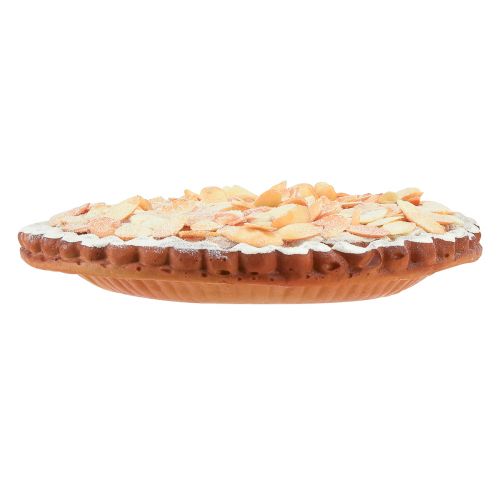 Artikel Attrappe Deko Mandeltorte für Schaufenster & Bäckerei, Täuschend Echt, Kuchen Fake, 19cm