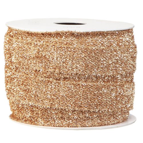 Artikel Dekoband Gold Glitzerband Weihnachtsband B20mm L15m