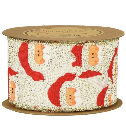 Artikel Dekoband Nikolaus Weihnachtsmann Dekoband 60mm 10m