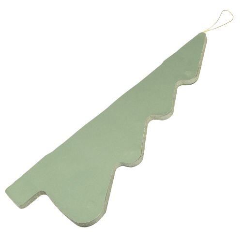 Artikel Dekohänger Papierbaum Weihnachten Mint Silber 40cm 2er Set