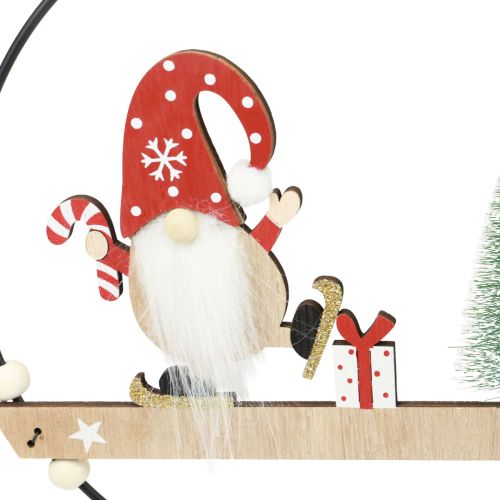 Artikel Dekoring Metall Wichtel Dekohänger Weihnachten Ø21,5cm 2 St