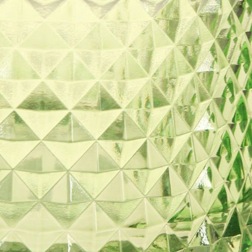 Artikel Dekoschale Glas Teelichthalter Grün Retro Ø10,5cm 2St