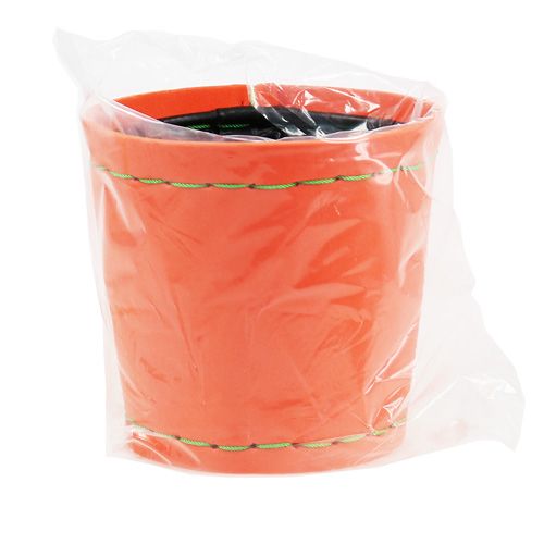 Floristik24 Pflanztopf orange Ø12cm H11,5cm