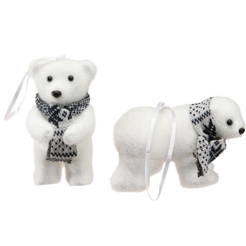 Artikel Eisbär Deko zum Hängen Winterdeko Figuren 11×7cm 4 St