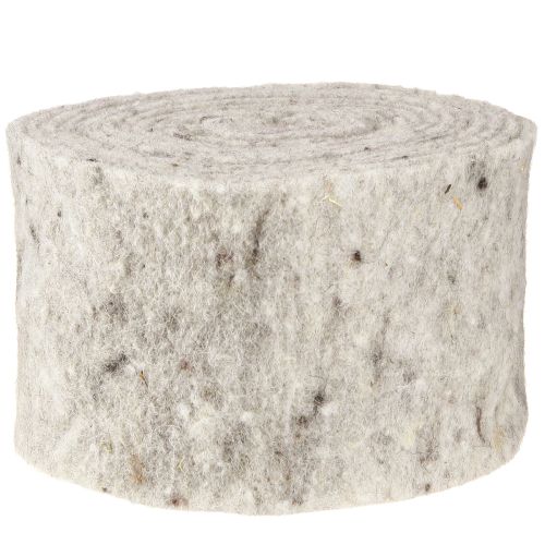 Artikel Filzband Grau 15cm 5m
