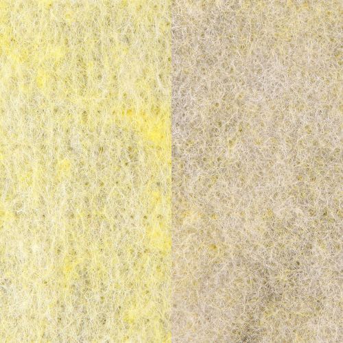 Artikel Filzband Wollband Topfband Dekoband Grau Gelb 15cm 5m