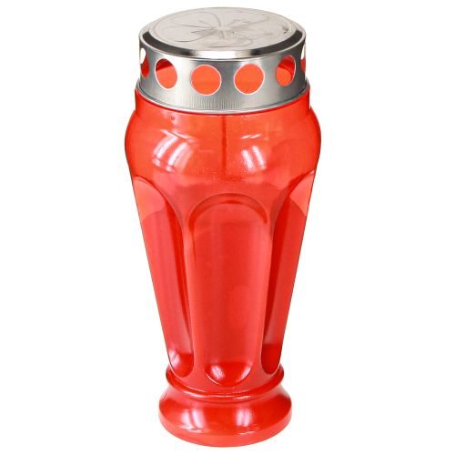 Artikel Grablichter Rot Grabkerzen Brenndauer 18h Ø9cm H19cm 4 St