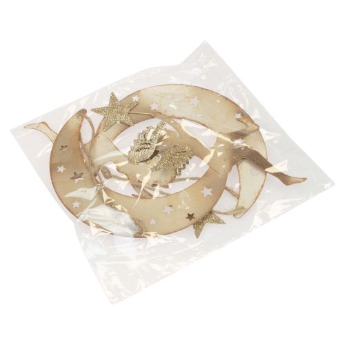 Artikel Engel Anhänger Stern Weihnachtsdeko zum Hängen H19cm 2 St