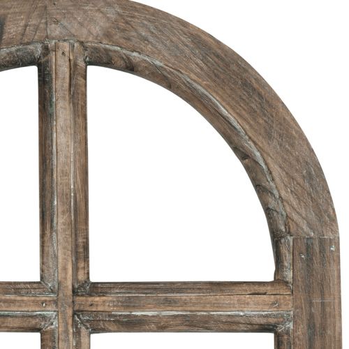 Artikel Holzdeko rustikal Deko Fenster Rahmen Holz Braun 29,5×48cm