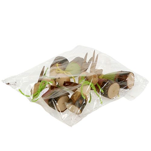 Floristik24 Holzhase sortiert 8cm 6St