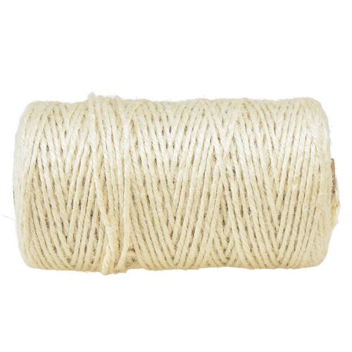 Artikel Juteband Jutekordel Dekoband Jute Creme Ø3mm 200m