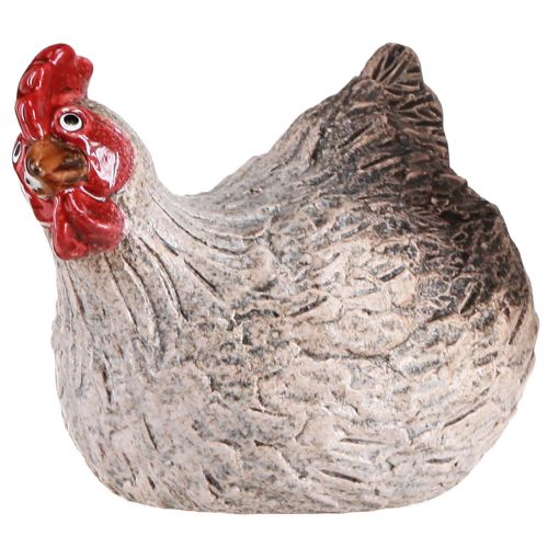 Artikel Keramik Deko Huhn Witzige Osterdeko Figur 16×12×12cm