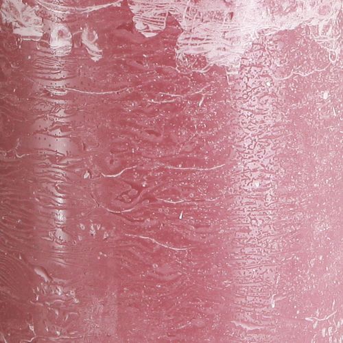 Artikel Kerzen in Rosa Stumpenkerzen Altrosa 85x200mm 2 St