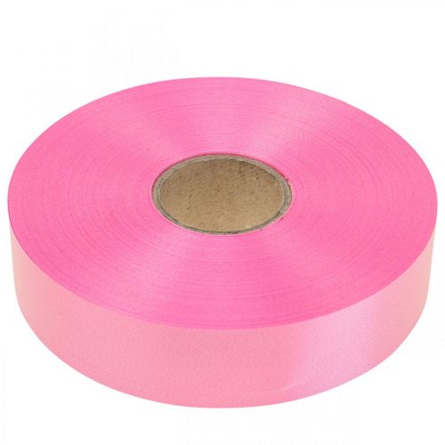 Artikel Dekoband Kräuselband pink 30mm 100m