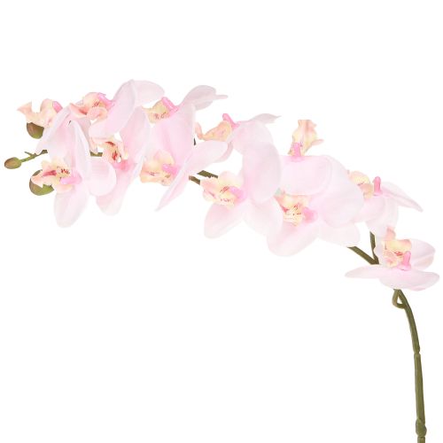 Künstliche Orchideen Hellrosa Kunstblumen Real Touch 58cm 2St