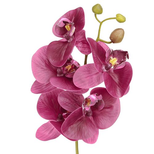 Artikel Künstliche Orchideen Lila Kunstblumen wie echt 56cm 3 St