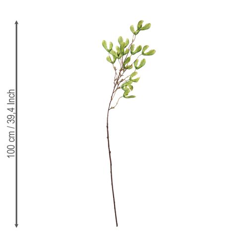 Artikel Künstlicher Zweig Bergahorn Früchte Gelbgrün 100cm 3St