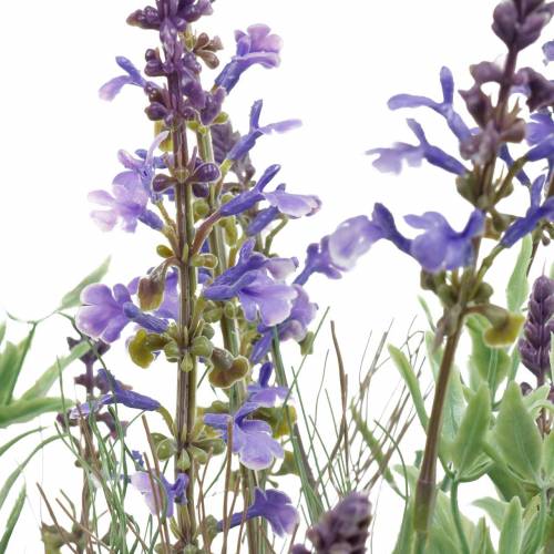 Artikel Blumendeko Lavendel im Topf Kunstpflanzen