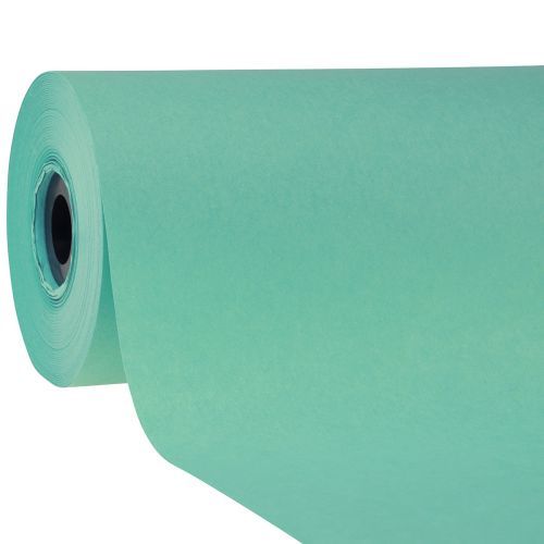 Manschettenpapier Seidenpapier Blumenpapier Türkis 25cm 100m