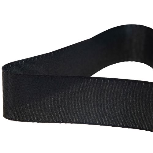 Artikel Dekoband Geschenkband Schwarz Band Webkante 25mm 3m