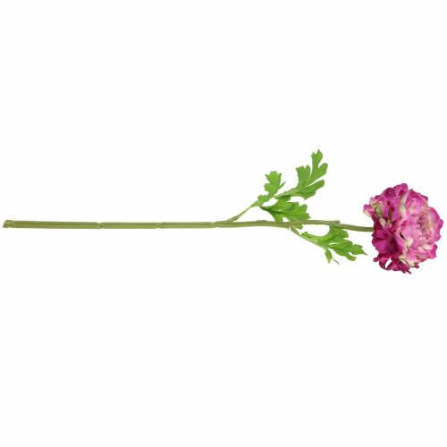 Floristik24 Ranunkel Violett künstlich 48cm