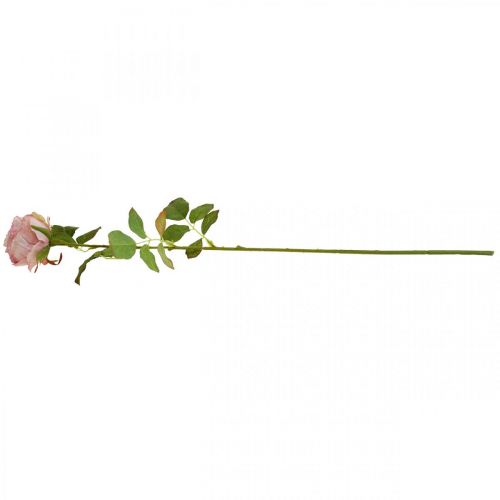 Artikel Deko-Rose Rosa, Blumendeko, Kunstrose L74cm Ø7cm