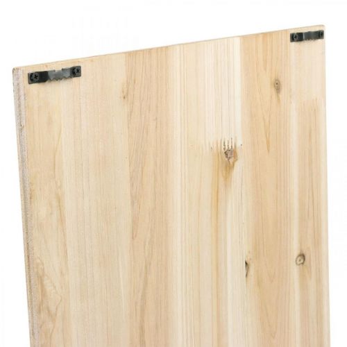 Artikel Dekoschild zum Hängen Weihnachtsmann Holzdeko Tafel 30×60cm