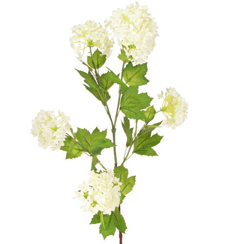 Artikel Schneeball Künstlich Viburnum Zweig Weiße Blüten L90cm