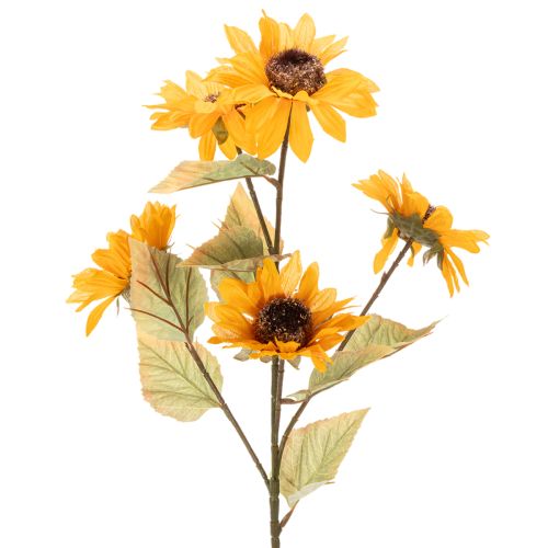 Artikel Sonnenblume künstlich 72 cm, 2er-Set, gelb