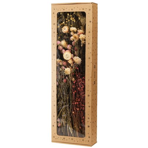 Artikel Trockenblumen Pink Klee Strohblumen Dill Flachs 35cm 150g