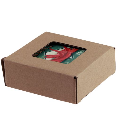 Artikel Untersetzer für Gläser Keramik Obst Gemüse 10×10cm 4St