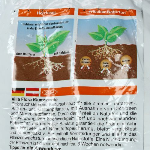 Artikel Erde Villa Flora Blumenerde (20 Ltr.)