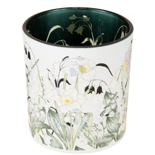 Artikel Deko Windlicht Glasmotiv Blätterdesign für stilvolle Wohnakzente 8cm 4St