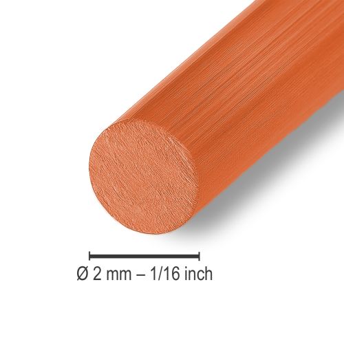 Artikel Aluminium Basteldraht Orange Ø2mm 500g 60m Deko DIY
